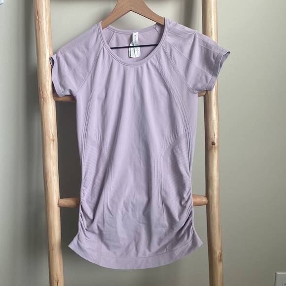 Athleta Speedlight Short Sleeve Tee Sz Small - Picture 2 of 6